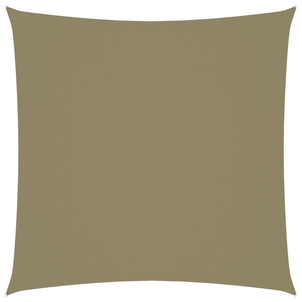 Vidaxl zonnescherm vierkant 7x7 m oxford stof beige