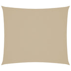 Vidaxl zonnescherm rechthoekig 2x2,5 m oxford stof beige