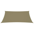 Vidaxl zonnescherm rechthoekig 2,5x4,5 m oxford stof beige
