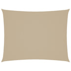 Vidaxl zonnescherm rechthoekig 3x4 m oxford stof beige