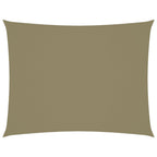 Vidaxl zonnescherm rechthoekig 3x4,5 m oxford stof beige