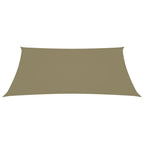 Vidaxl zonnescherm rechthoekig 5x7 m oxford stof beige