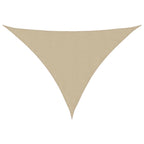 Vidaxl zonnescherm driehoekig 3x3x4,24 m oxford stof beige