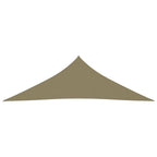 Vidaxl zonnescherm driehoekig 4x4x5,8 m oxford stof beige