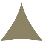 Vidaxl zonnescherm driehoekig 4x5x5 m oxford stof beige