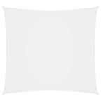 Vidaxl zonnescherm vierkant 3,6x3,6 m oxford stof wit