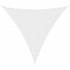 Vidaxl zonnescherm driehoekig 3,6x3,6x3,6 m oxford stof wit
