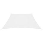 Vidaxl zonnezeil trapezium 2 4x3 m oxford stof wit
