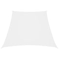 Vidaxl zonnescherm trapezium 3 4x3 m oxford stof wit