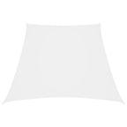 Vidaxl zonnescherm trapezium 3 4x3 m oxford stof wit