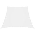 Vidaxl zonnezeil trapezium 3 5x4 m oxford stof wit