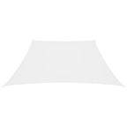 Vidaxl zonnezeil trapezium 3 5x4 m oxford stof wit