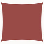 Vidaxl zonnescherm vierkant 6x6 m oxford stof terracottakleurig