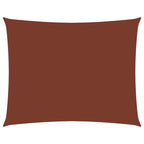 Vidaxl zonnescherm rechthoekig 2x3,5 m oxford stof terracottakleurig
