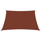 Vidaxl zonnescherm rechthoekig 2x3,5 m oxford stof terracottakleurig