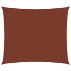 Vidaxl zonnescherm rechthoekig 3x4,5 m oxford stof terracottakleurig