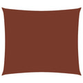 Vidaxl zonnescherm rechthoekig 3,5x4,5 m oxford stof terracottakleurig