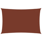 Vidaxl zonnescherm rechthoekig 5x8 m oxford stof terracottakleurig