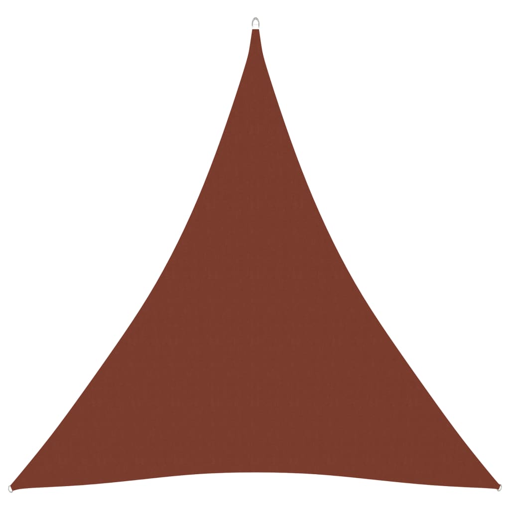 Vidaxl zonnescherm driehoekig 4,5x4,5x4,5 m oxford stof terracotta