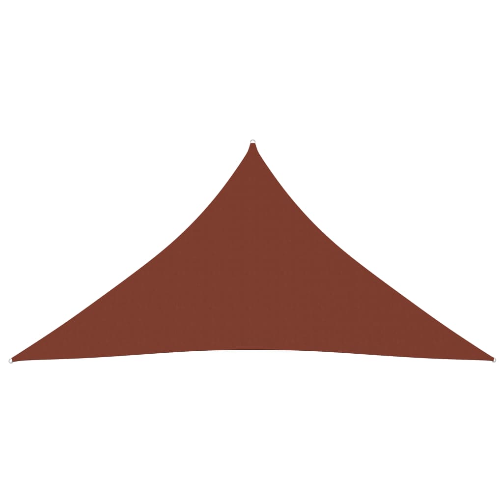 Vidaxl zonnescherm driehoekig 4,5x4,5x4,5 m oxford stof terracotta