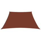 Vidaxl zonnezeil trapezium 2 4x3 m oxford stof terracottakleurig