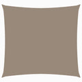 Vidaxl zonnescherm vierkant 4,5x4,5 m oxford stof taupe