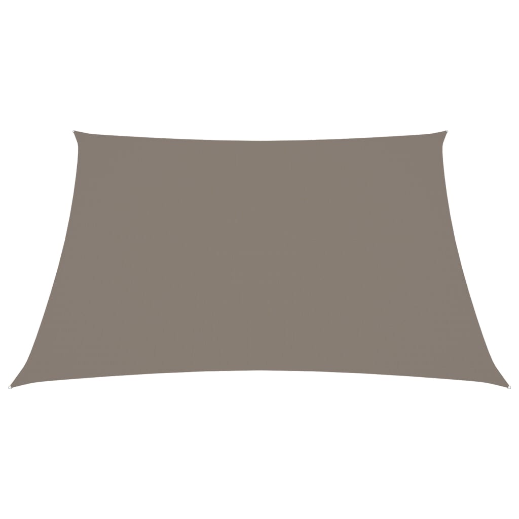 Vidaxl zonnescherm rechthoekig 2x2,5 m oxford stof taupe