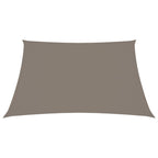 Vidaxl zonnescherm rechthoekig 2x2,5 m oxford stof taupe