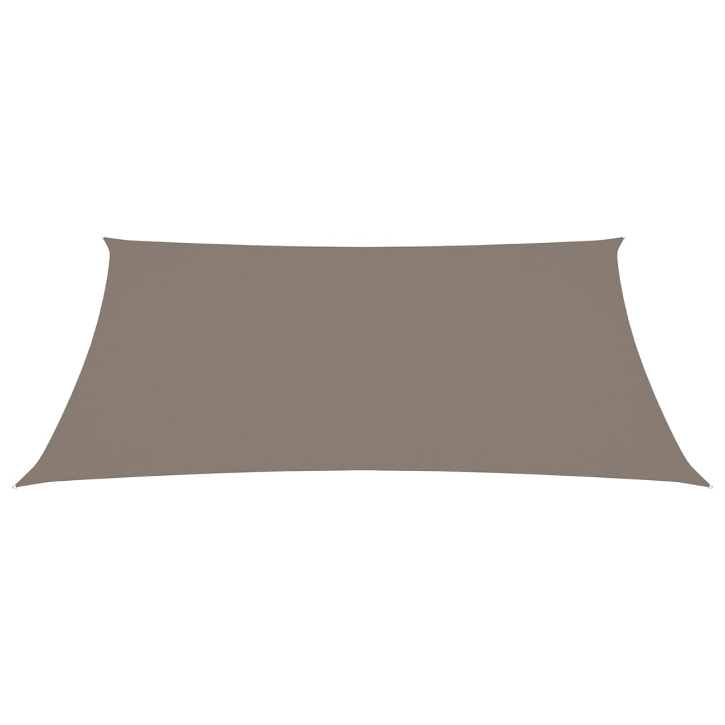 Vidaxl zonnescherm rechthoekig 2x3,5 m oxford stof taupe