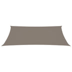 Vidaxl zonnescherm rechthoekig 2x5 m oxford stof taupe