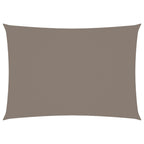 Vidaxl zonnescherm rechthoekig 2,5x4 m oxford stof taupe