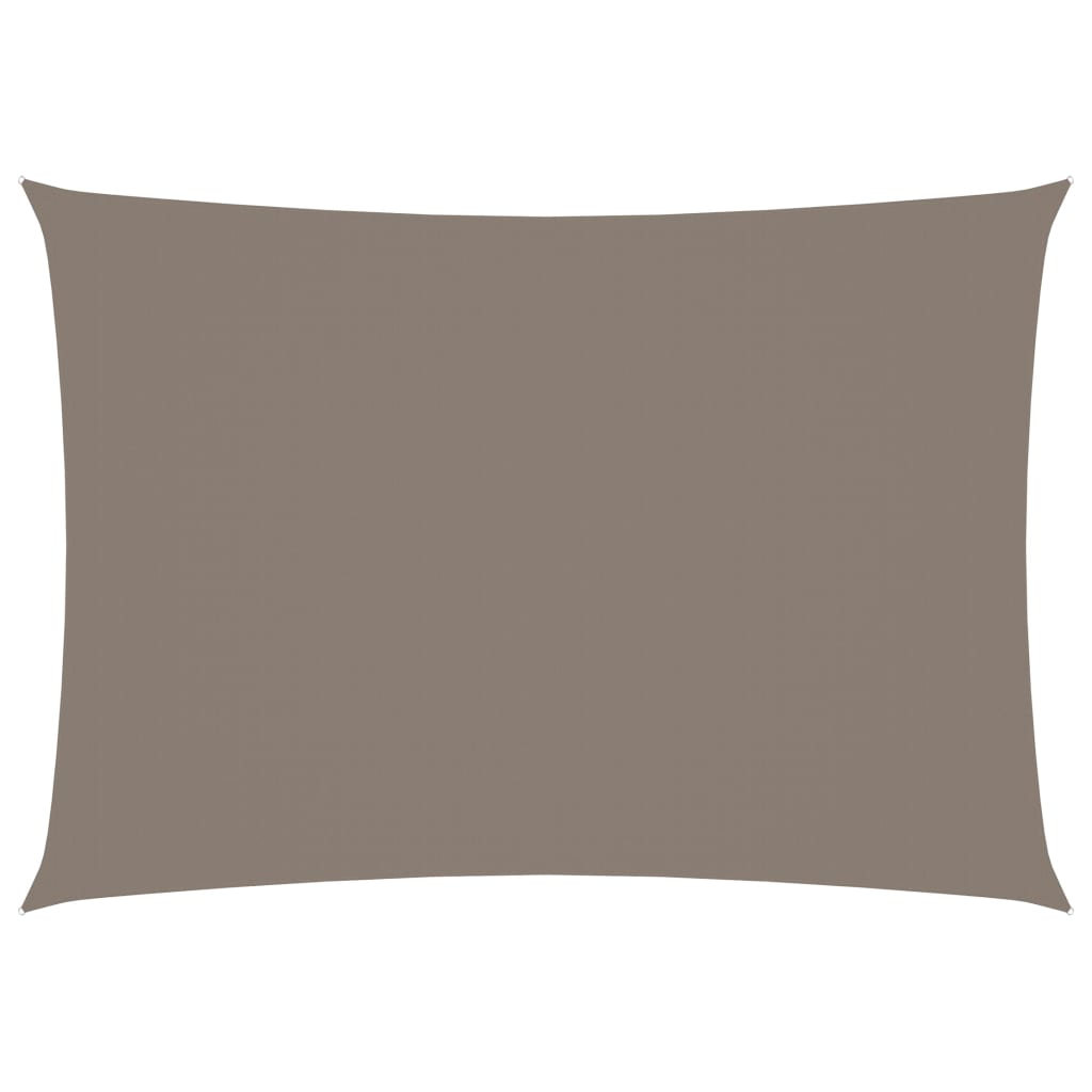 Vidaxl zonnescherm rechthoekig 2,5x4 m oxford stof taupe
