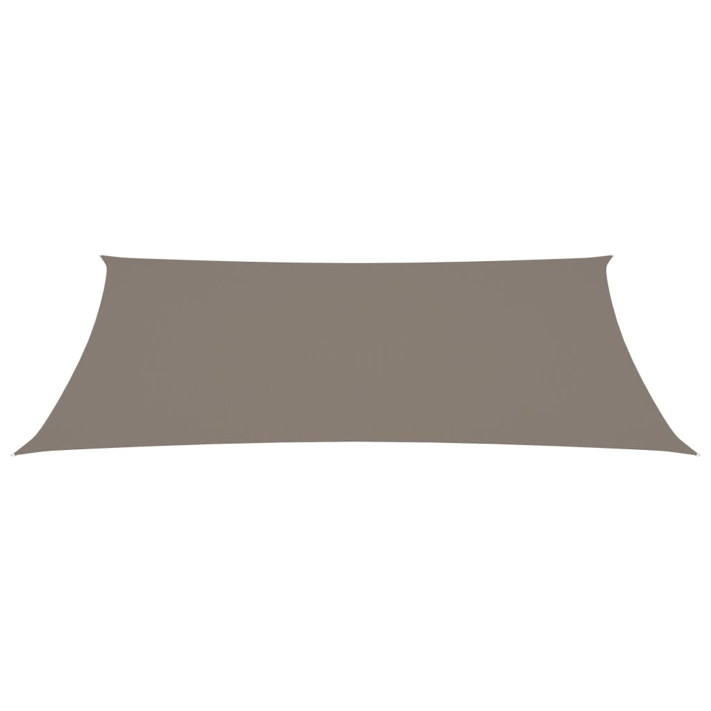 Vidaxl zonnescherm rechthoekig 3x6 m oxford stof taupe