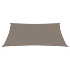 Vidaxl zonnescherm rechthoekig 5x6 m oxford stof taupe