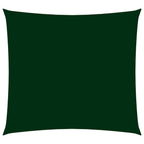VidaXL Zonnescherm rechthoekig 2x2,5 m oxford stof donkergroen