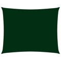 Vidaxl zonnescherm rechthoekig 2,5x3 m oxford stof donkergroen