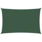 Vidaxl zonnescherm rechthoekig 4x7 m oxford stof donkergroen