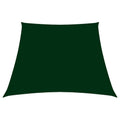 Vidaxl zonnezeil trapezium 2 4x3 m oxford stof donkergroen