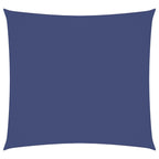 Vidaxl zonnescherm vierkant 3,6x3,6 m oxford stof blauw