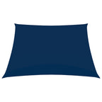 Vidaxl zonnescherm vierkant 5x5 m oxford stof blauw