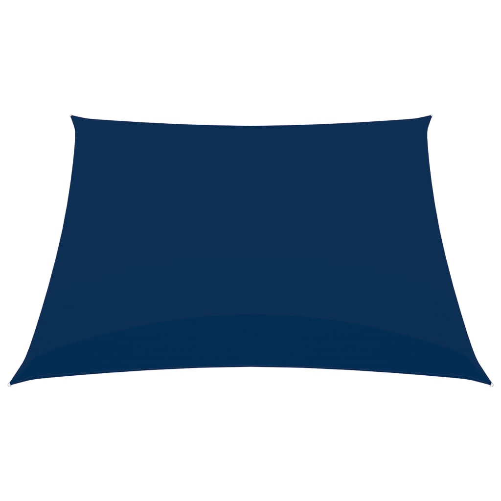 Vidaxl zonnescherm vierkant 5x5 m oxford stof blauw