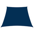 VidaXL Zonnezeil trapezium 2 4x3 m oxford stof blauw