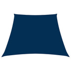 Vidaxl zonnezeil trapezium 3 5x4 m oxford stof blauw