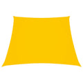 Vidaxl zonnezeil trapezium 2 4x3 m oxford stof geel