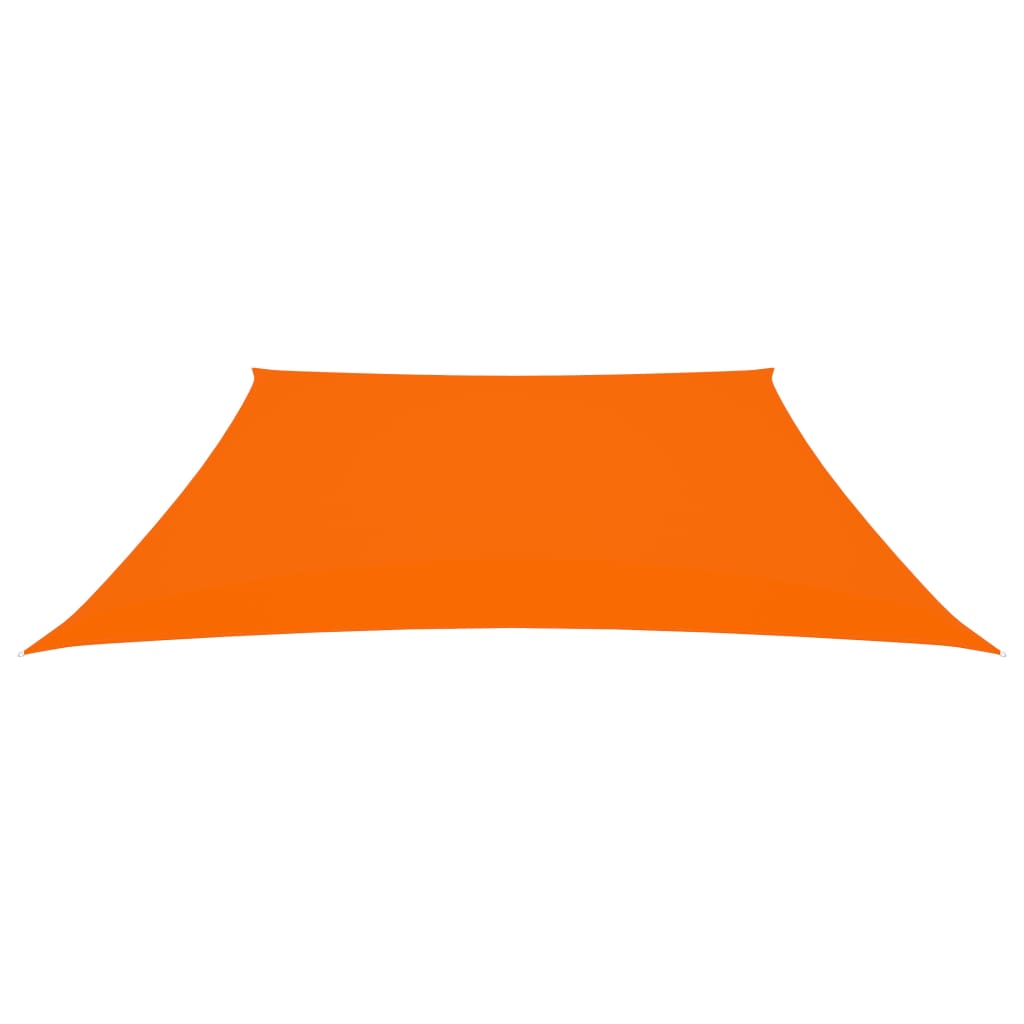 VidaXL Zonnezeil trapezium 2 4x3 m oxford stof oranje