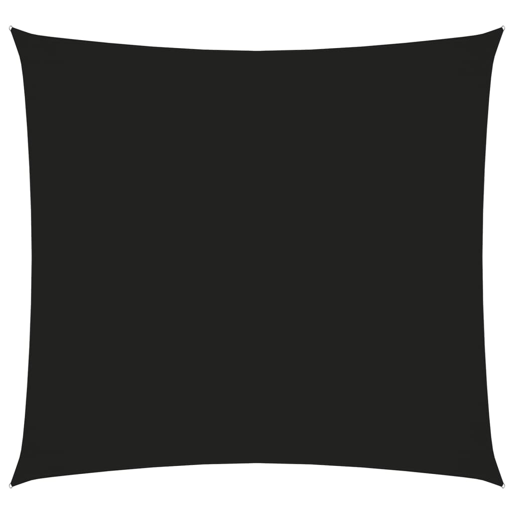 Vidaxl zonnescherm vierkant 4x4 m oxford stof zwart
