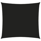 Vidaxl zonnescherm vierkant 5x5 m oxford stof zwart