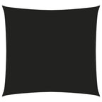 Vidaxl zonnescherm vierkant 6x6 m oxford stof zwart