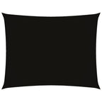 Vidaxl zonnescherm rechthoekig 2,5x3,5 m oxford stof zwart