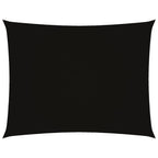 Vidaxl zonnescherm rechthoekig 3x4,5 m oxford stof zwart